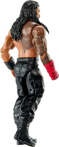 Mattel WWE Action Figure, Series #146 Roman Reigns 6-inch Collectible with 10 Articulation Points & Life-Like Look - Image 4