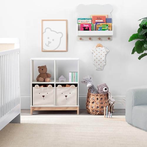 GAP babyGap Tate 4-in-1 Convertible Crib – Greenguard Gold Certified, Bianca White/Natural - Image 3