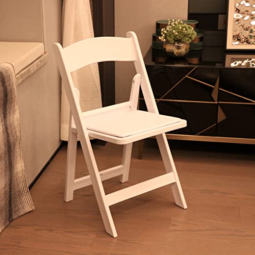 BTEXPERT Set of 4, Resin Folding Chair Vinyl Padded Seat Indoor Outdoor Lightweight Set for Home Event Party Picnic Kitchen Dining Church School Weddings - Image 25