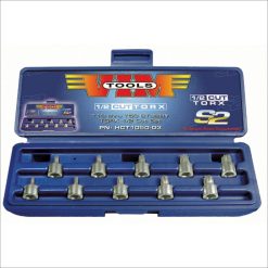 Vim Tools HCT1050 10-Piece Half-Cut Torx Driver Set